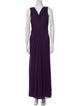 Pamella Roland Silk Long Dress