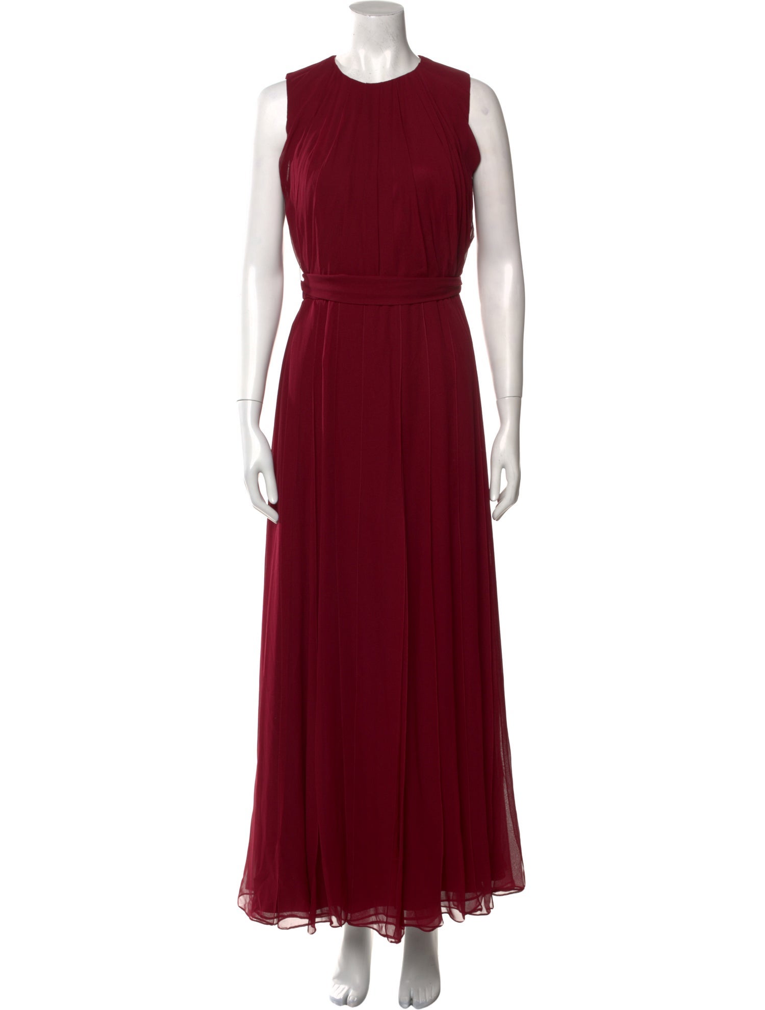 pamella roland red dress