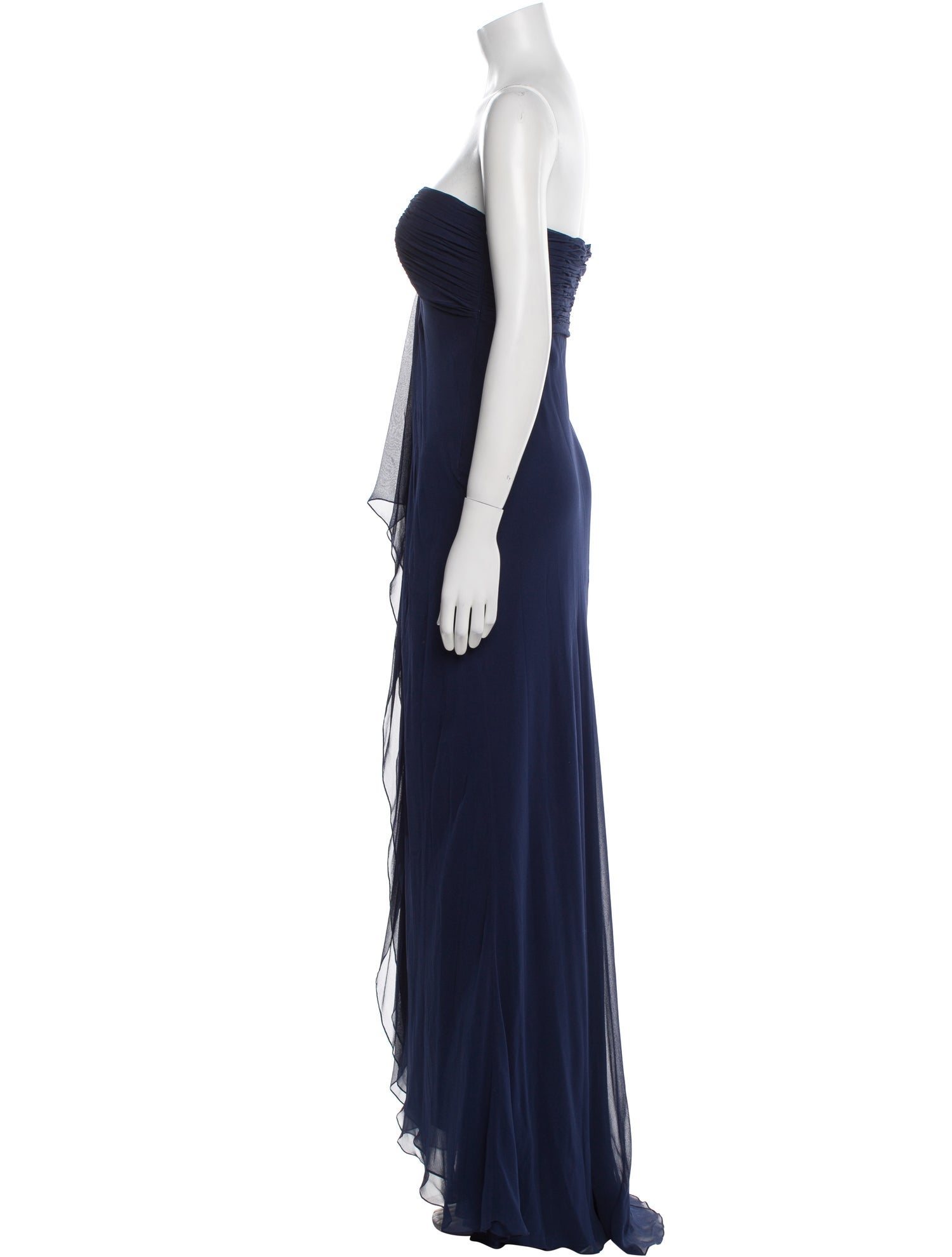 Pamella Roland Silk Long Dress