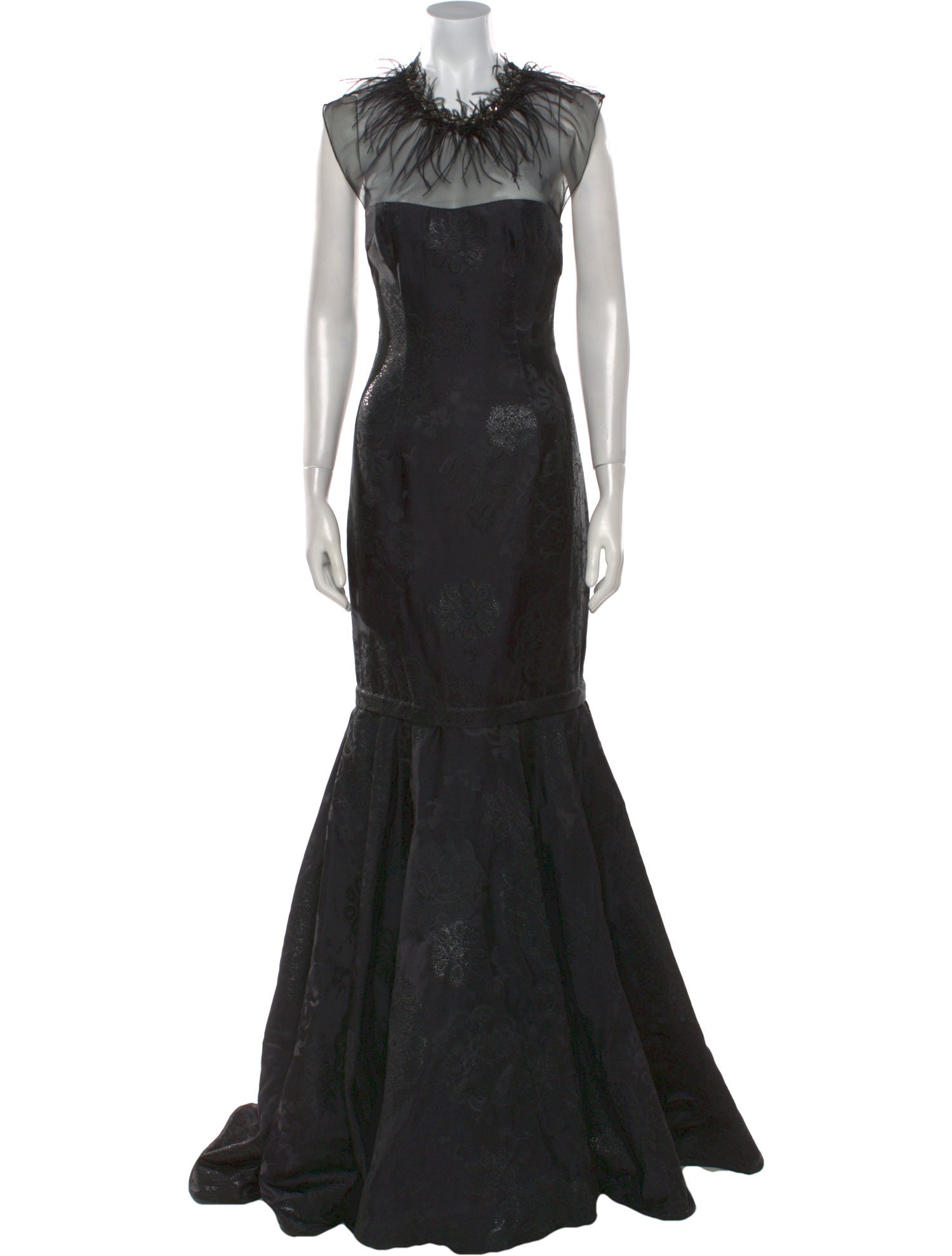 Pamella Roland Nylon Long Dress