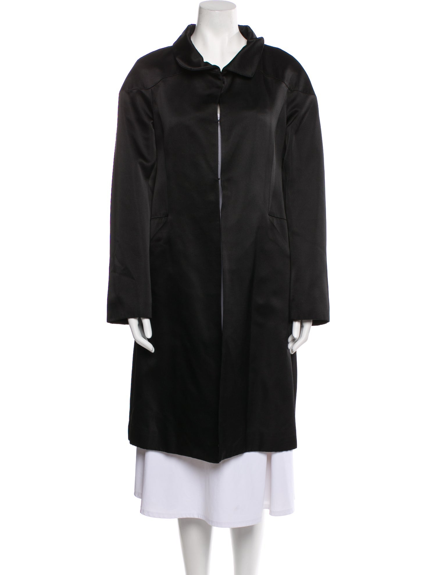 Pamella Roland Faux Fur Coat