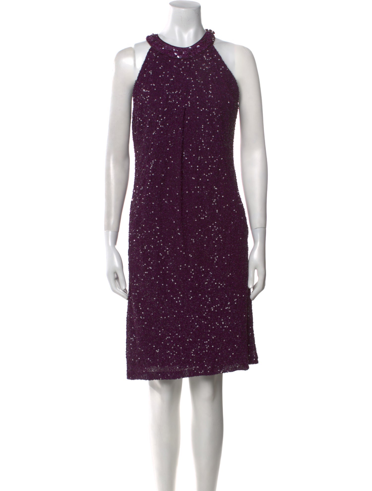 Pamella Roland Silk Mini Dress