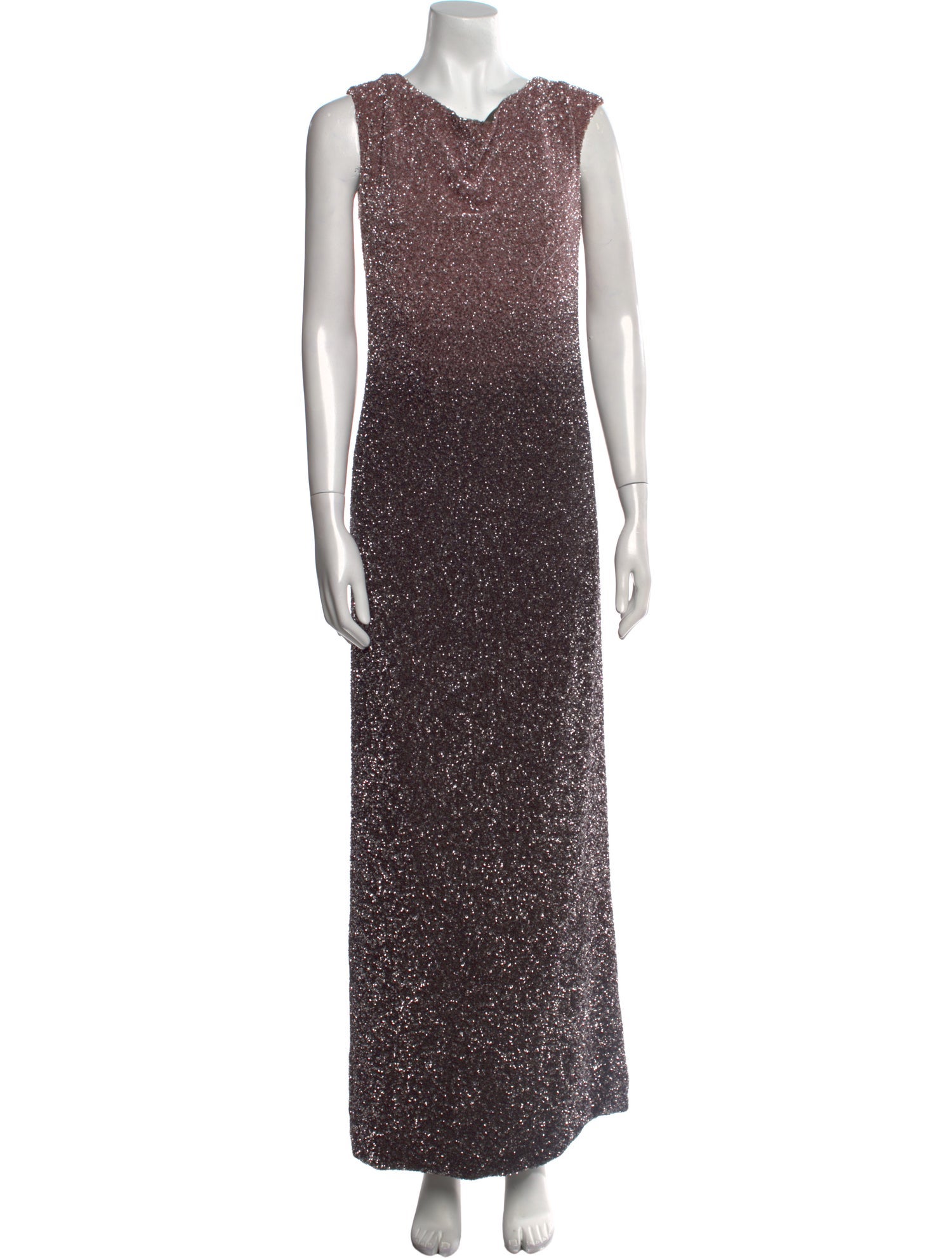 Pamella Roland Silk Long Dress