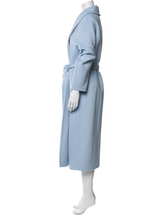 Pamella Roland Virgin Wool Trench Coat