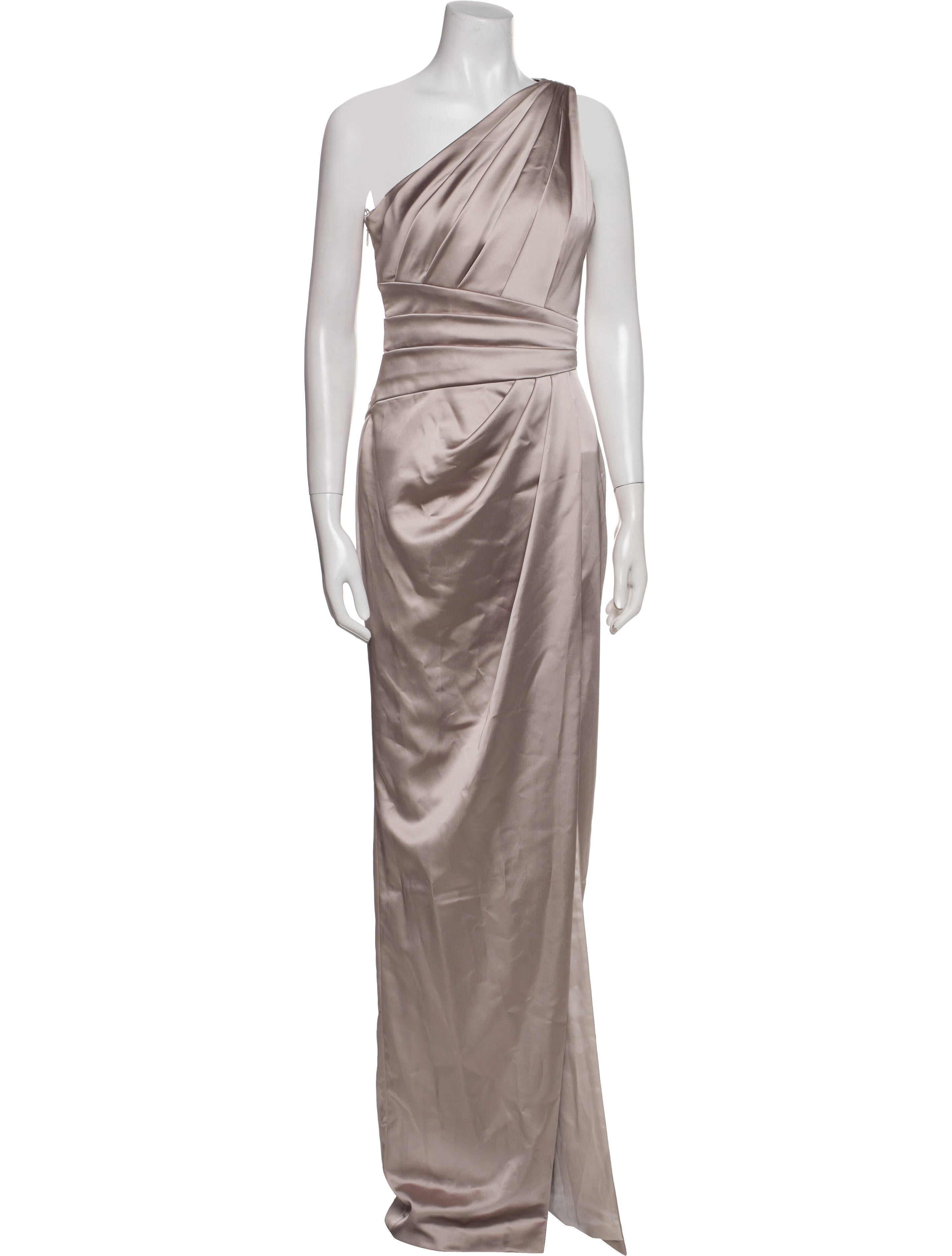 Pamella Roland One-Shoulder Long Dress w/ Tags