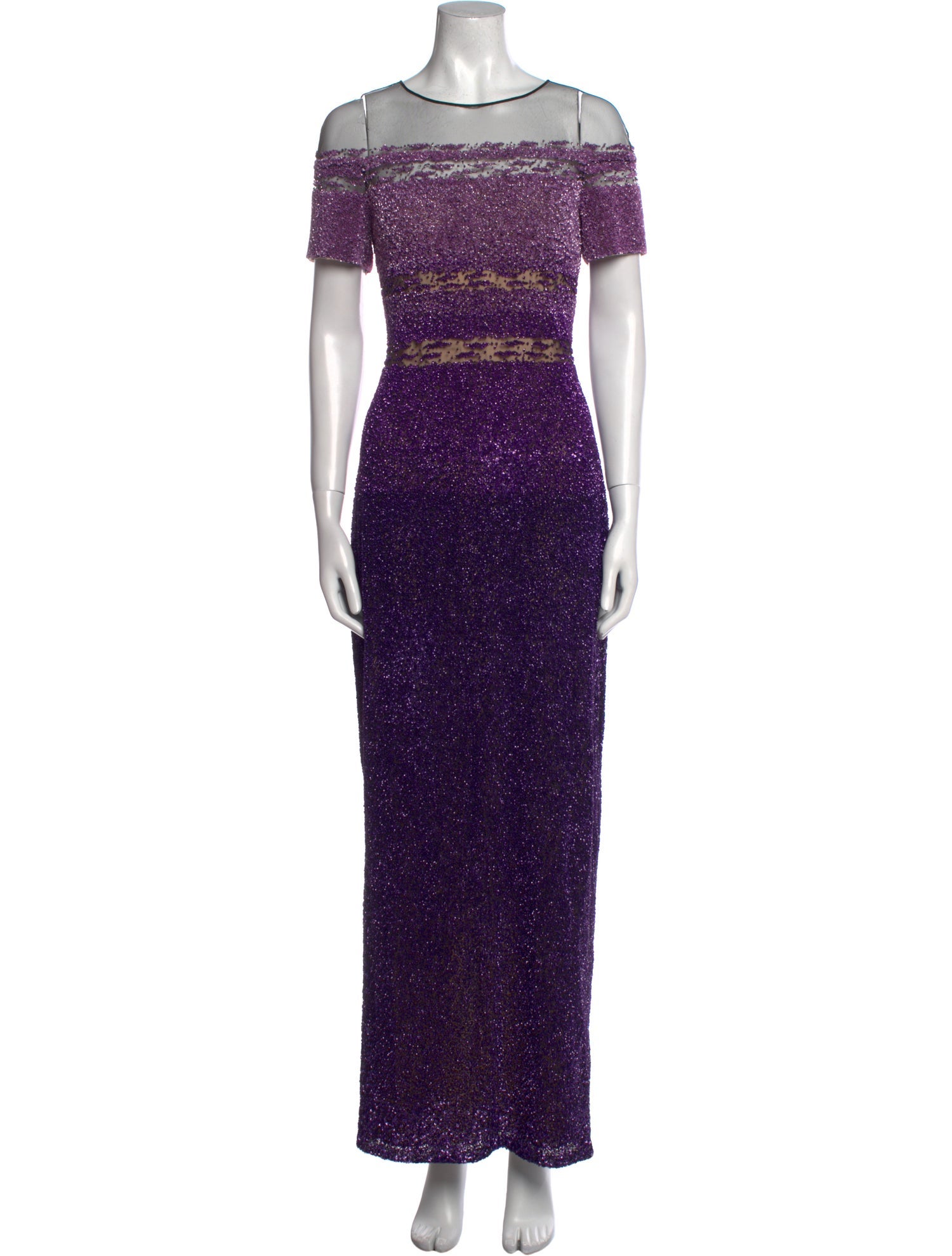 Pamella Roland Silk Long Dress