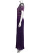 Pamella Roland Silk Long Dress