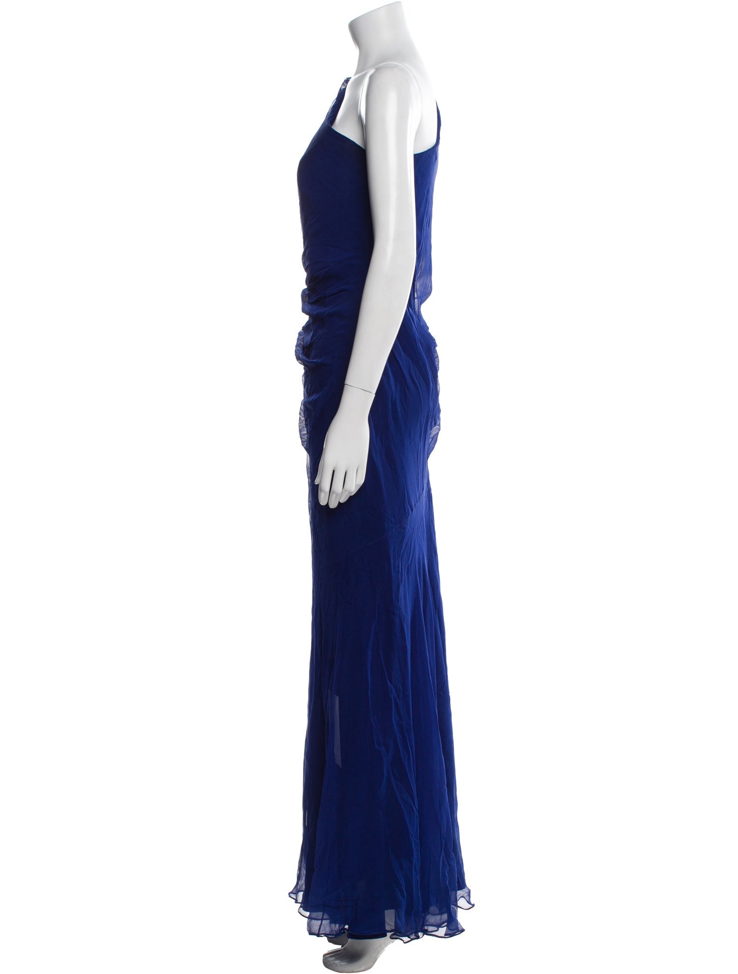 Pamella Roland Silk Long Dress