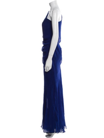 Pamella Roland Silk Long Dress