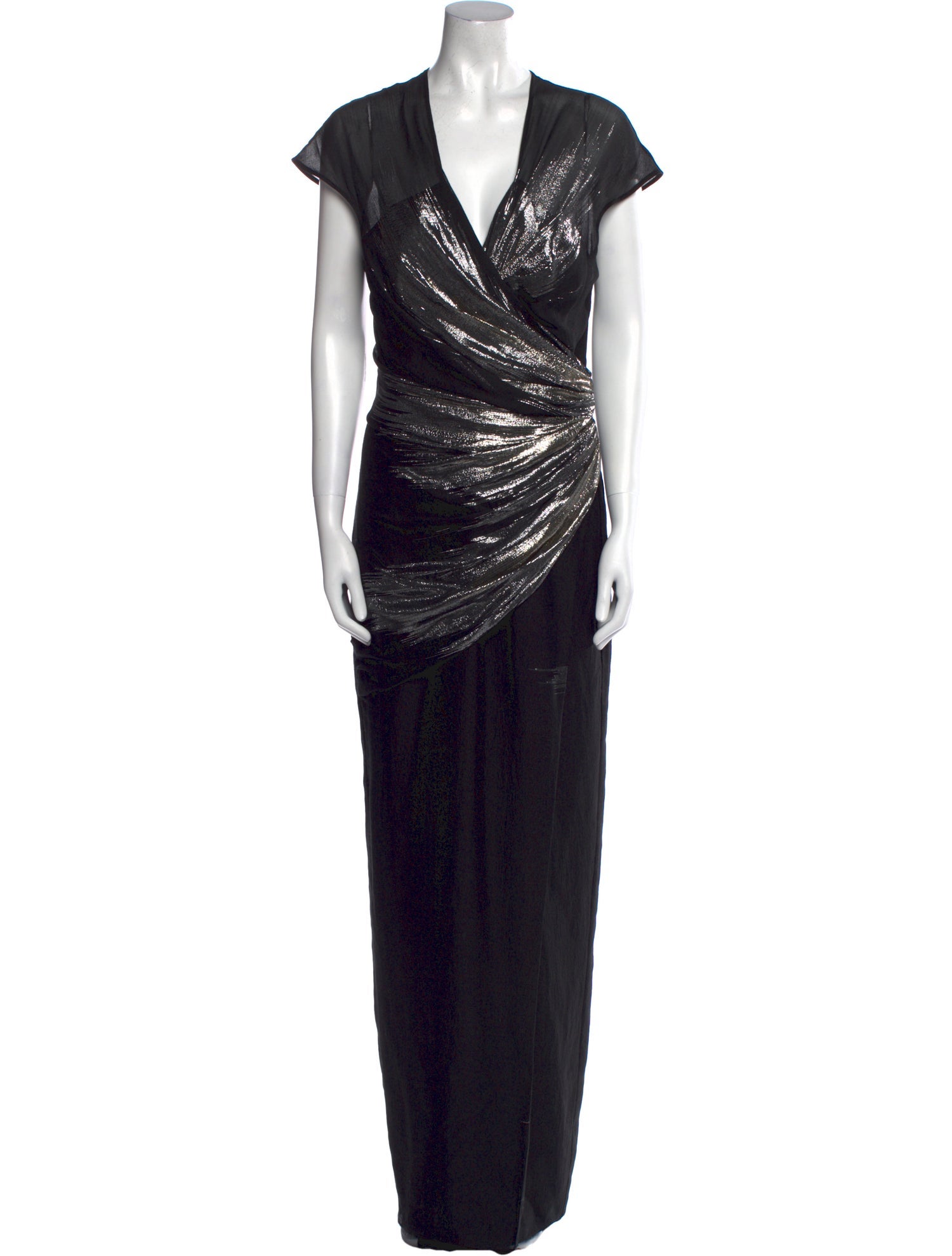 Pamella Roland Silk Long Dress