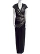 Pamella Roland Silk Long Dress