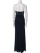 Pamella Roland Strapless Long Dress