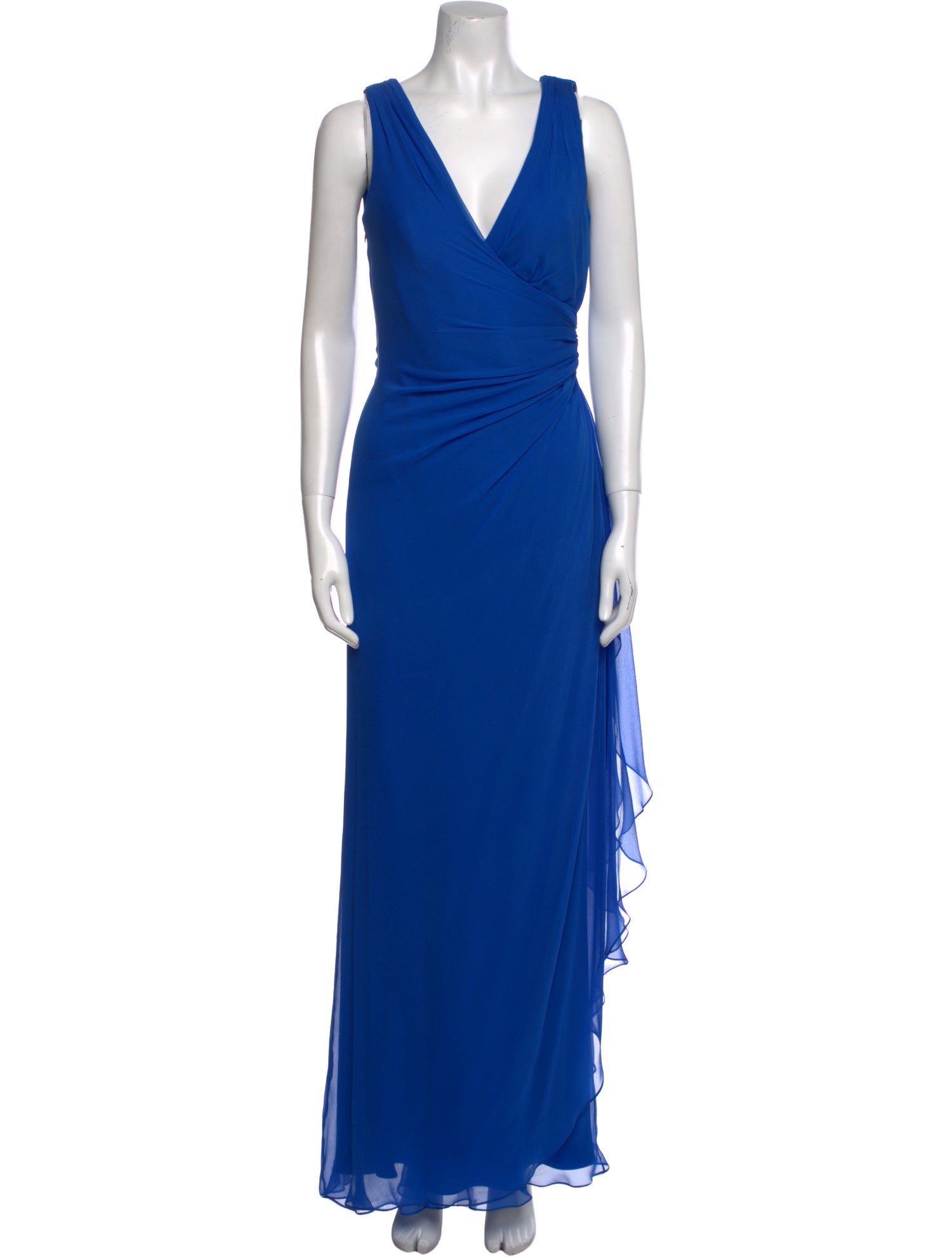 Pamella Roland Silk Long Dress