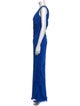 Pamella Roland Silk Long Dress