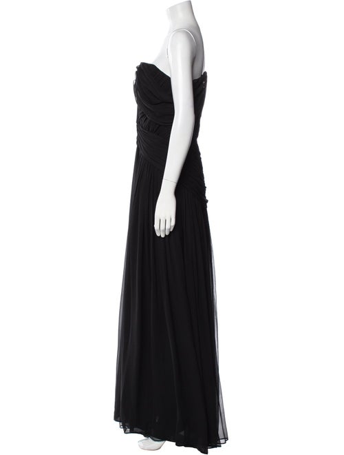 Pamella Roland Silk Long Dress
