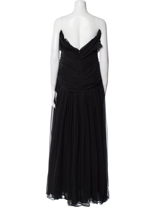 Pamella Roland Silk Long Dress