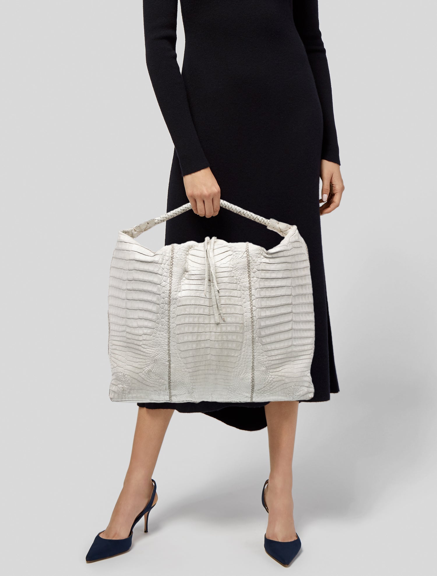 Parker Ochs Crocodile Hobo