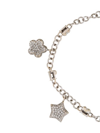 Pasquale Bruni 18K Diamond Charm Bracelet