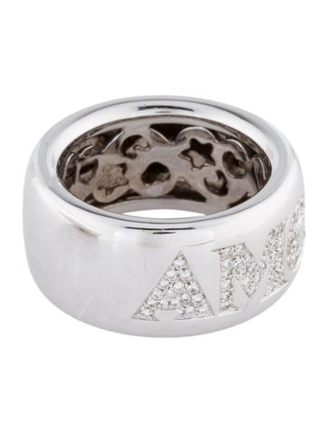 Pasquale Bruni Band 18K Diamond 'Amore' 7