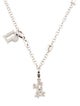 Pasquale Bruni 18K Diamond Pavé Amore Charm Chain Necklace