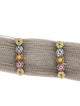 Pasquale Bruni 18K Multistone Flower Multistrand Bracelet