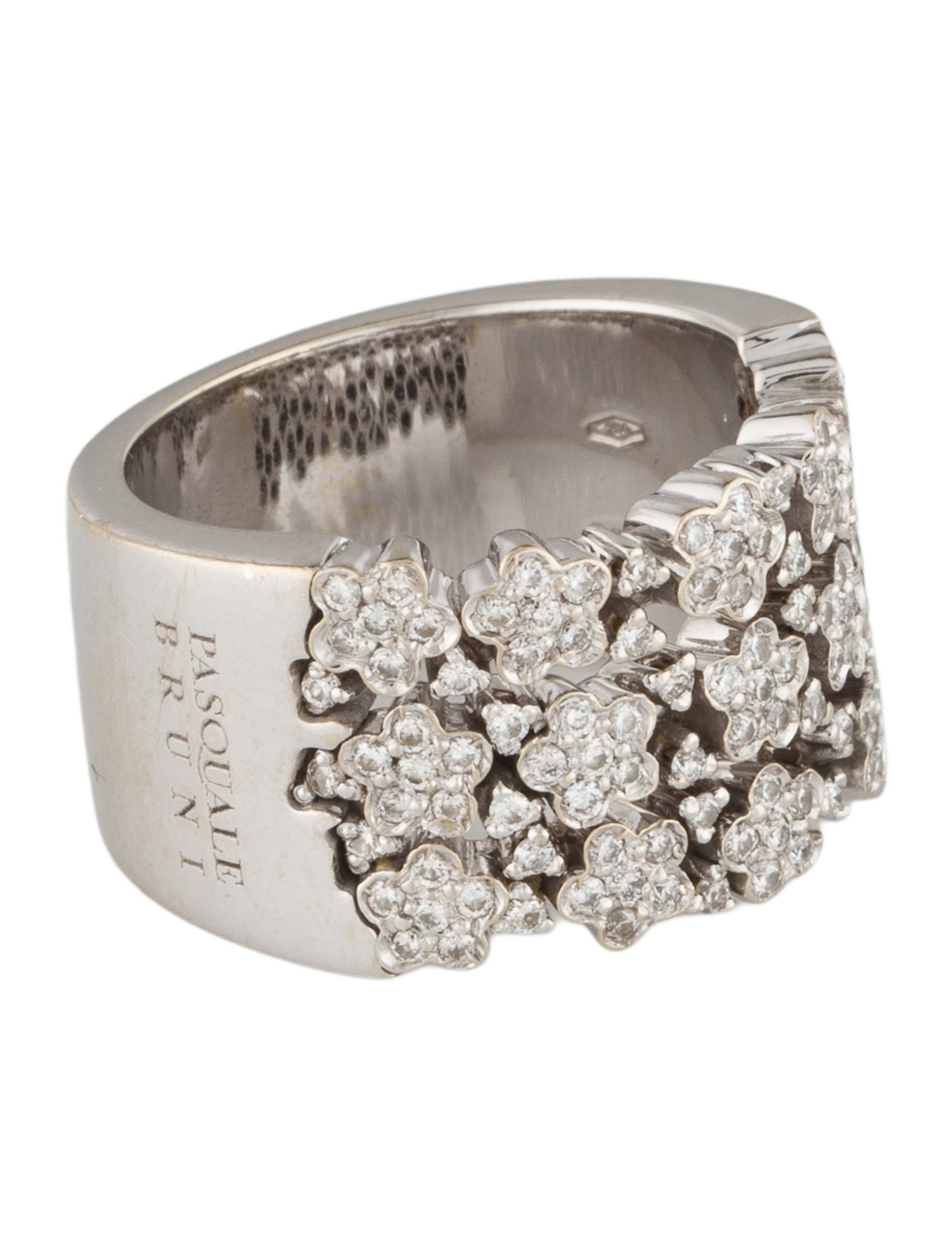 Pasquale Bruni 18K Diamond Flower Band