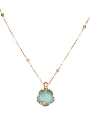 Pre-owned Pasquale Bruni 18k Petit Joli Necklace, 16" In Multicolor