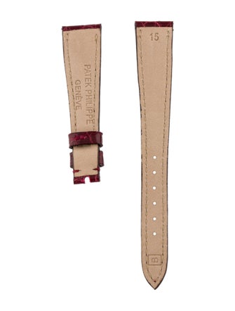 Patek Philippe 15mm Crocodile Watch Strap