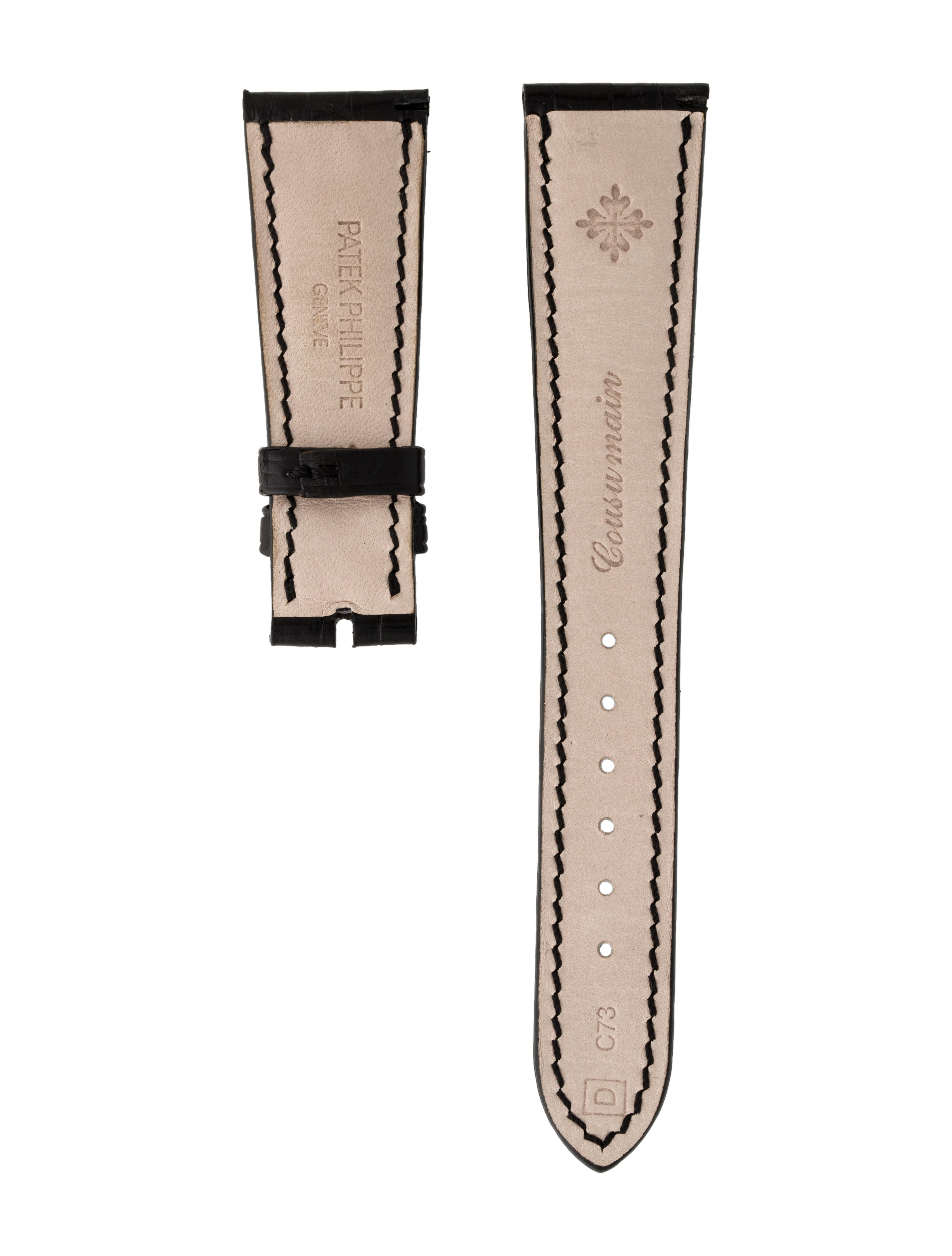 Patek Philippe 21mm x 16mm Alligator Watch Strap
