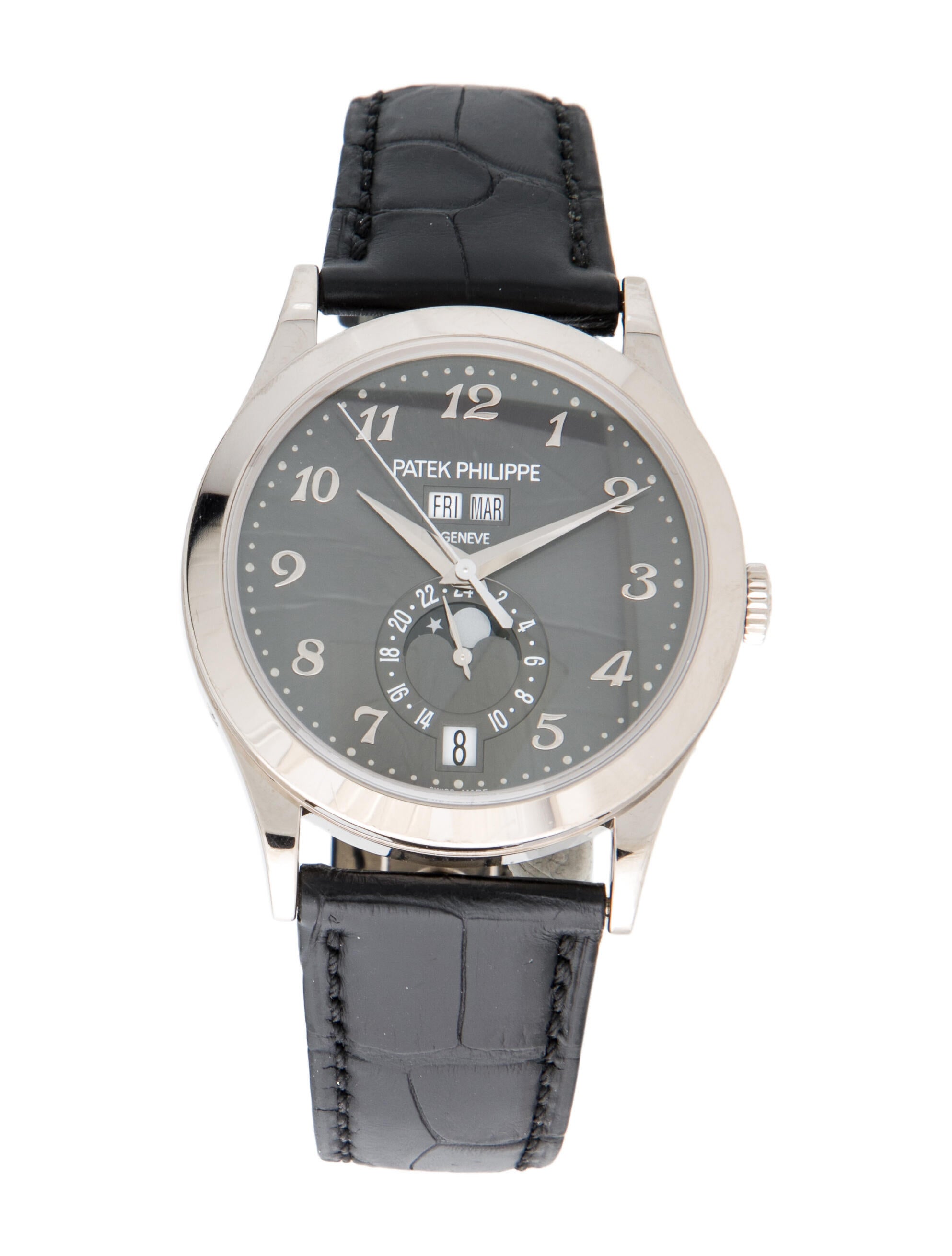Patek Philippe Annual Calendar Moon Phases Watch