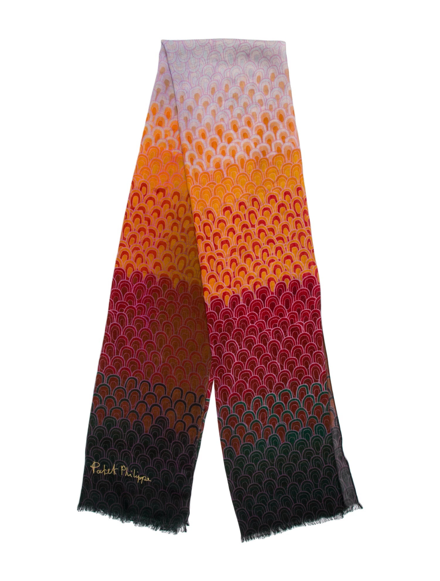 Patek Philippe Cashmere Printed Scarf