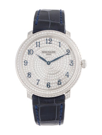 Patek Philippe Calatrava Diamond Ribbon Joaillerie Watch