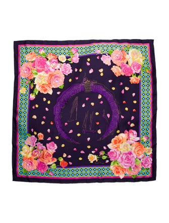 Patek Philippe Silk Printed Scarf