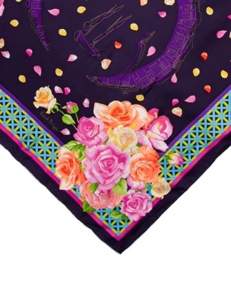 Patek Philippe Silk Printed Scarf