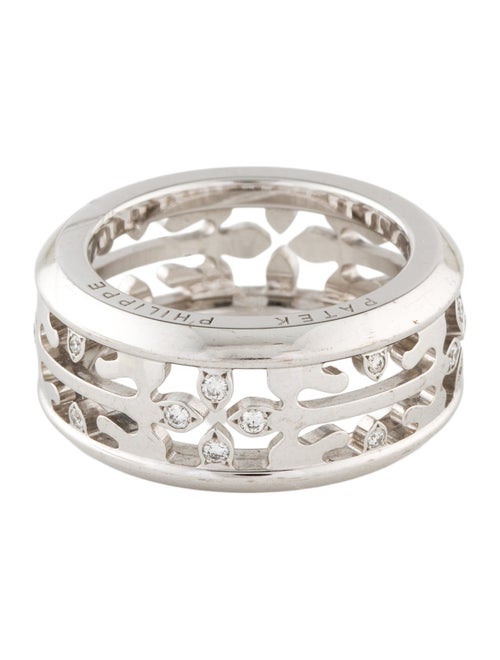 Patek Philippe 18K Diamond Calatrava Cross Ring