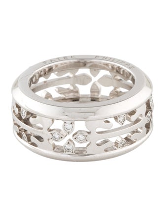 Patek Philippe 18K Diamond Calatrava Cross Ring