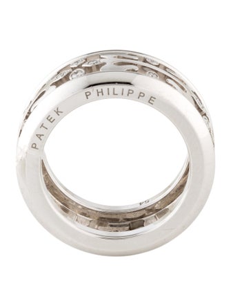 Patek Philippe 18K Diamond Calatrava Cross Ring
