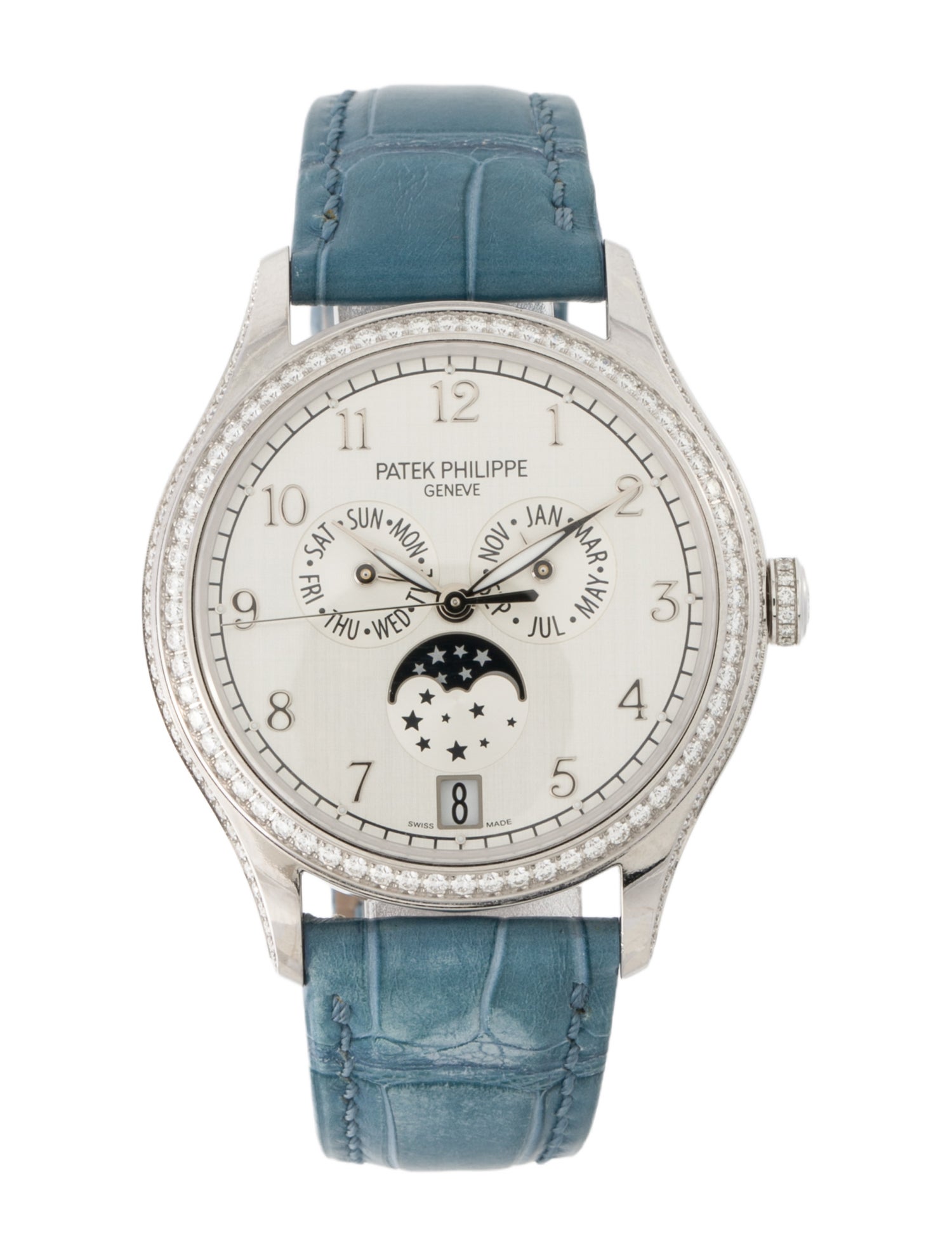 Patek Philippe Annual Calendar Moon Phases Watch