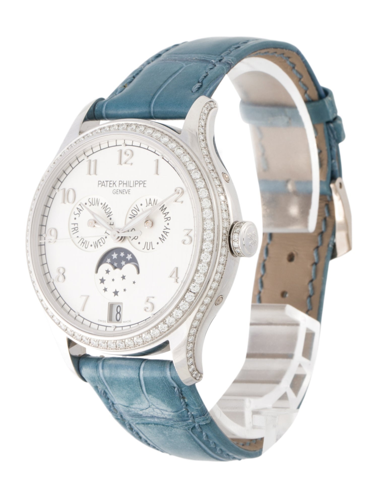 Patek Philippe Annual Calendar Moon Phases Watch
