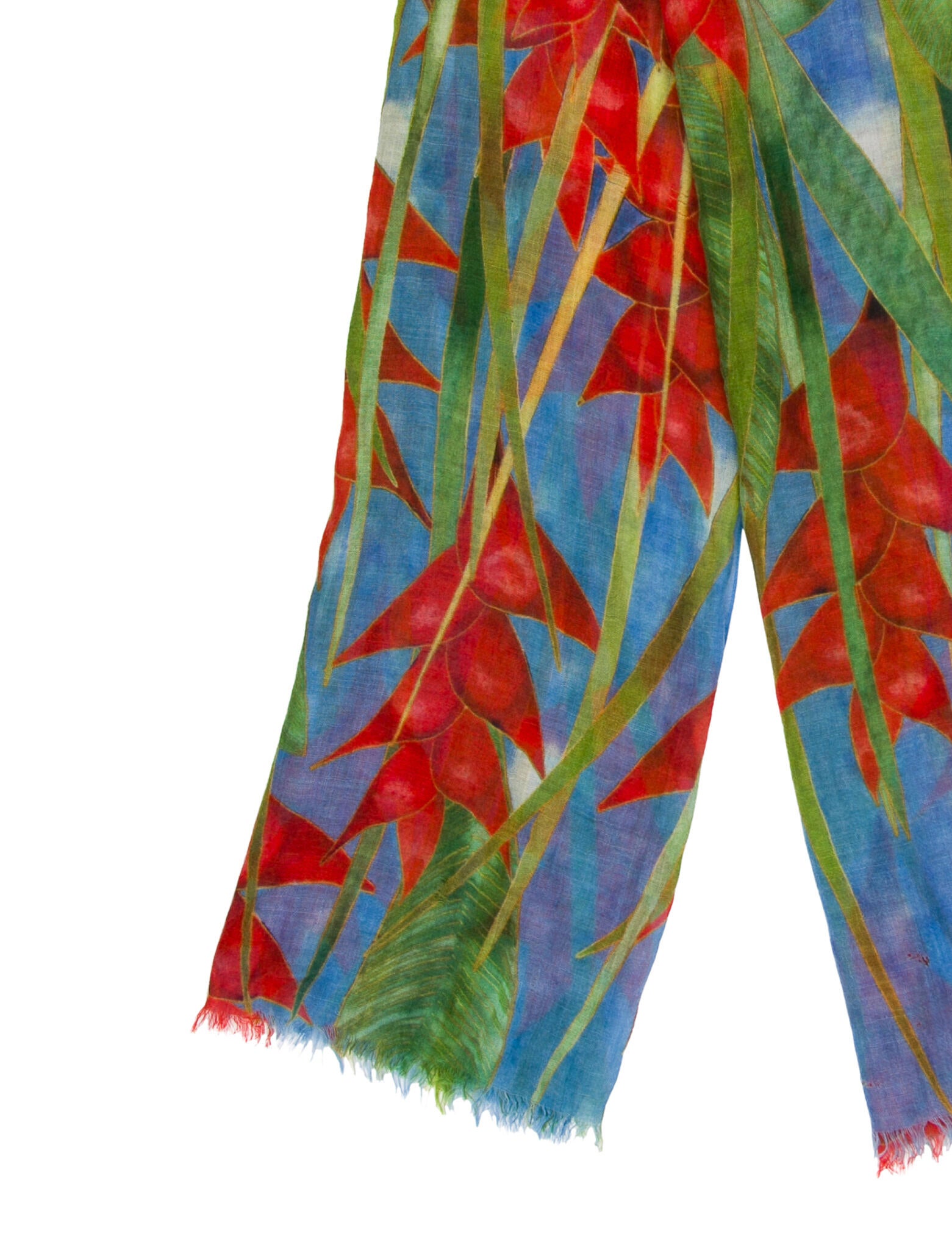 Patek Philippe Cashmere Floral Print Scarf