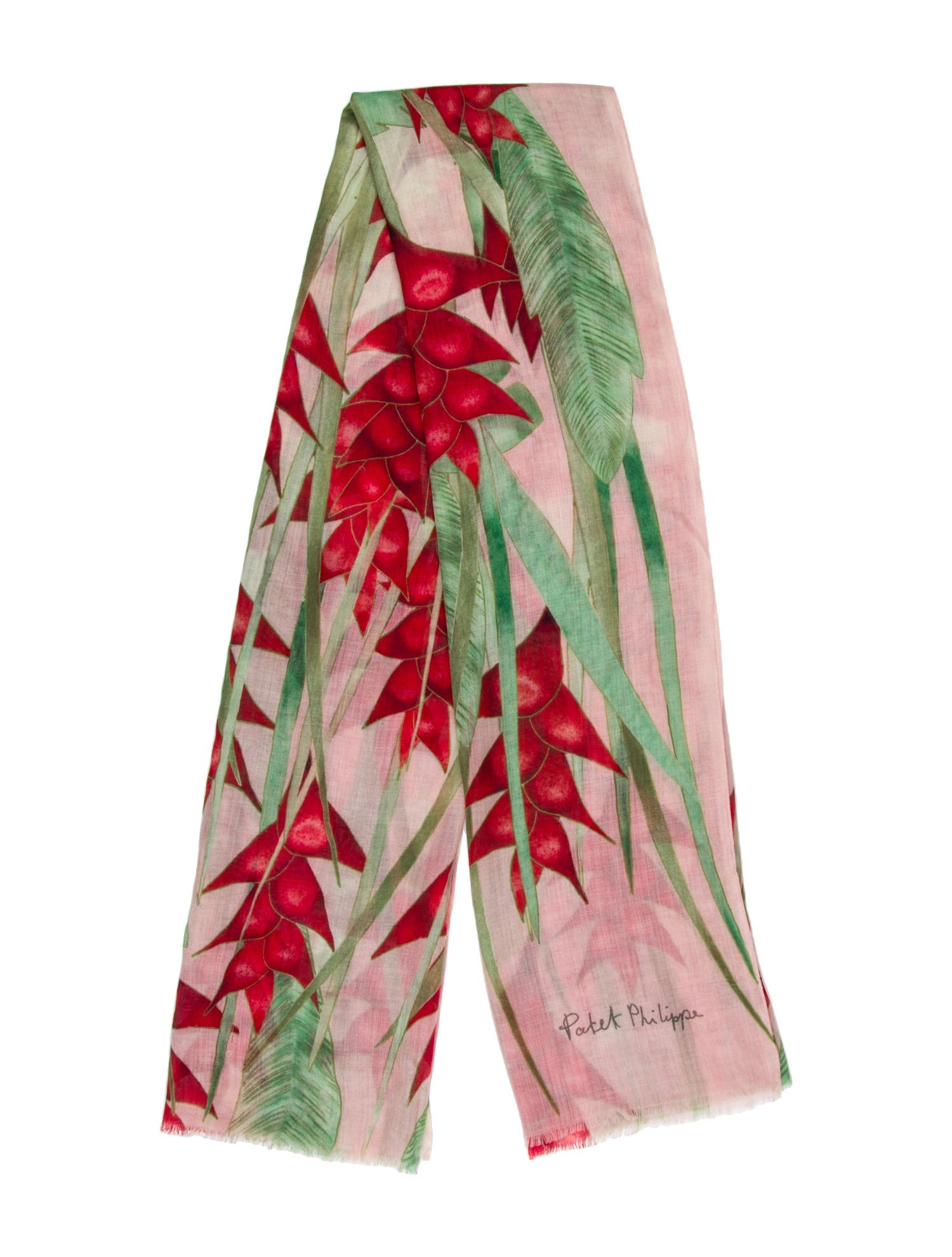 Patek Philippe Cashmere Printed Scarf