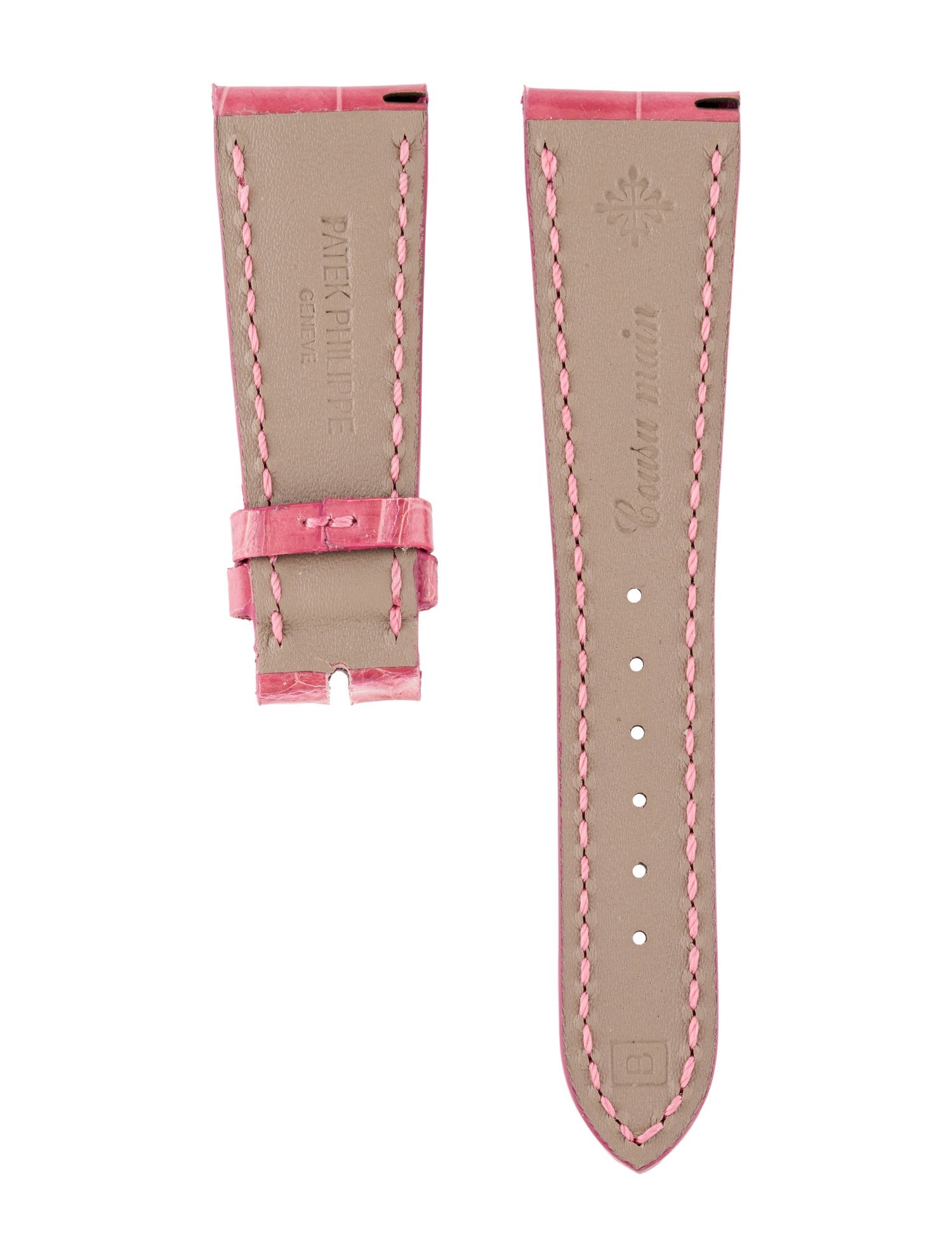 Patek Philippe 19mm x 14mm Alligator Watch Strap