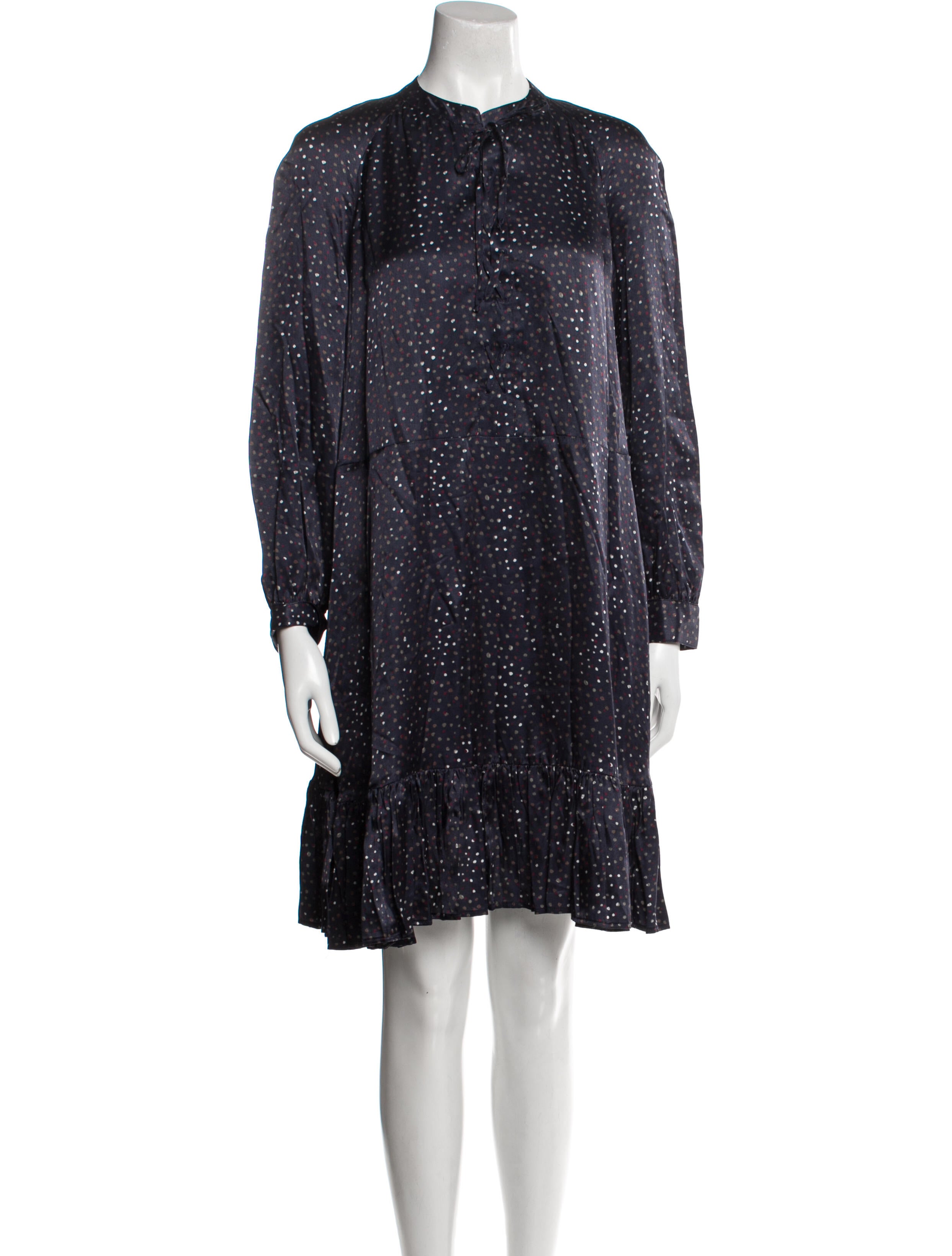 Paul & Joe Polka Dot Print Mini Dress