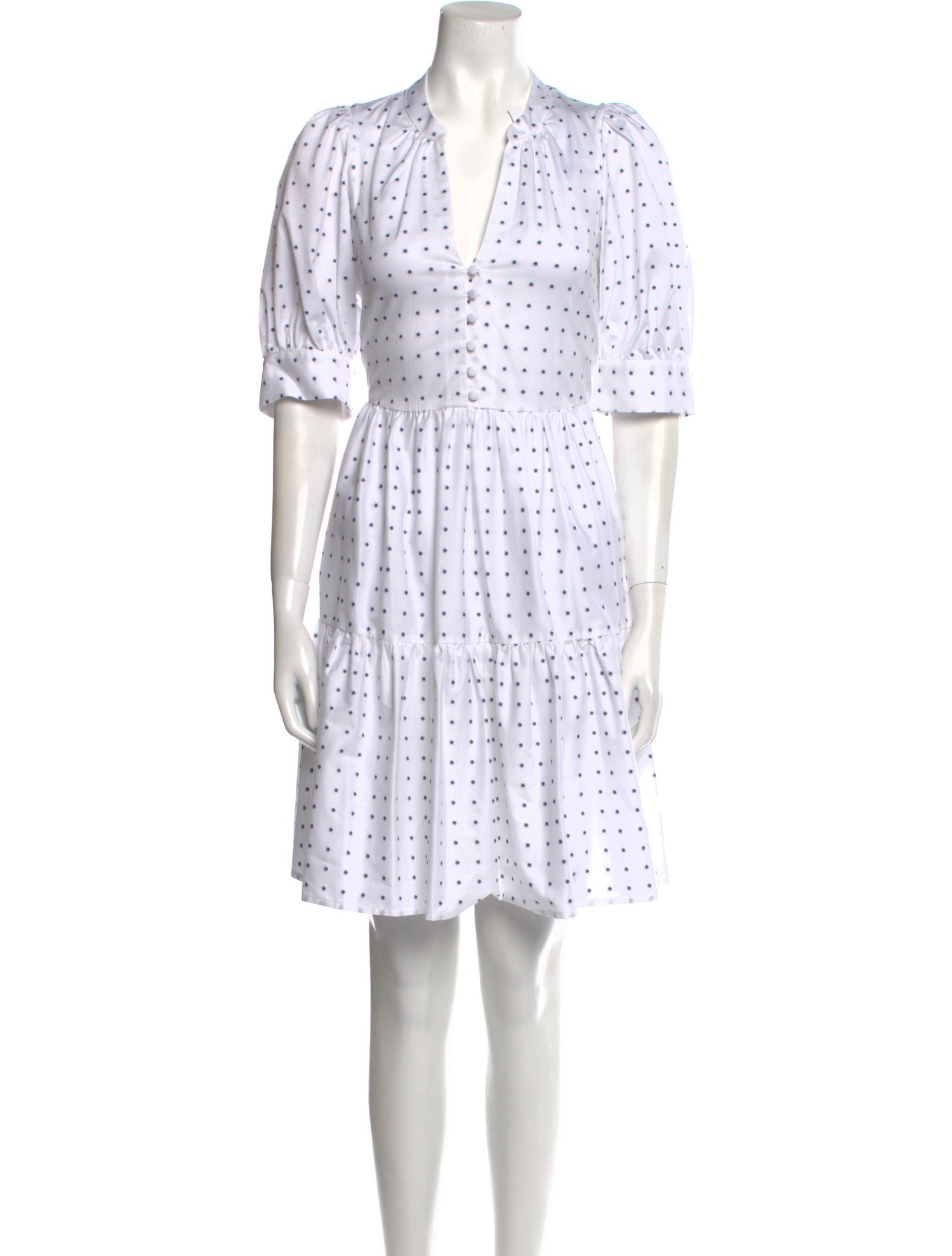 Paul & Joe Polka Dot Print Mini Dress