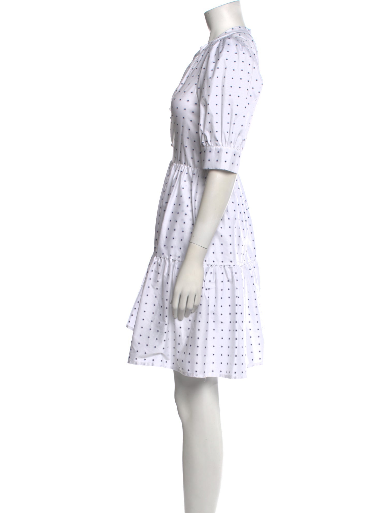 Paul & Joe Polka Dot Print Mini Dress