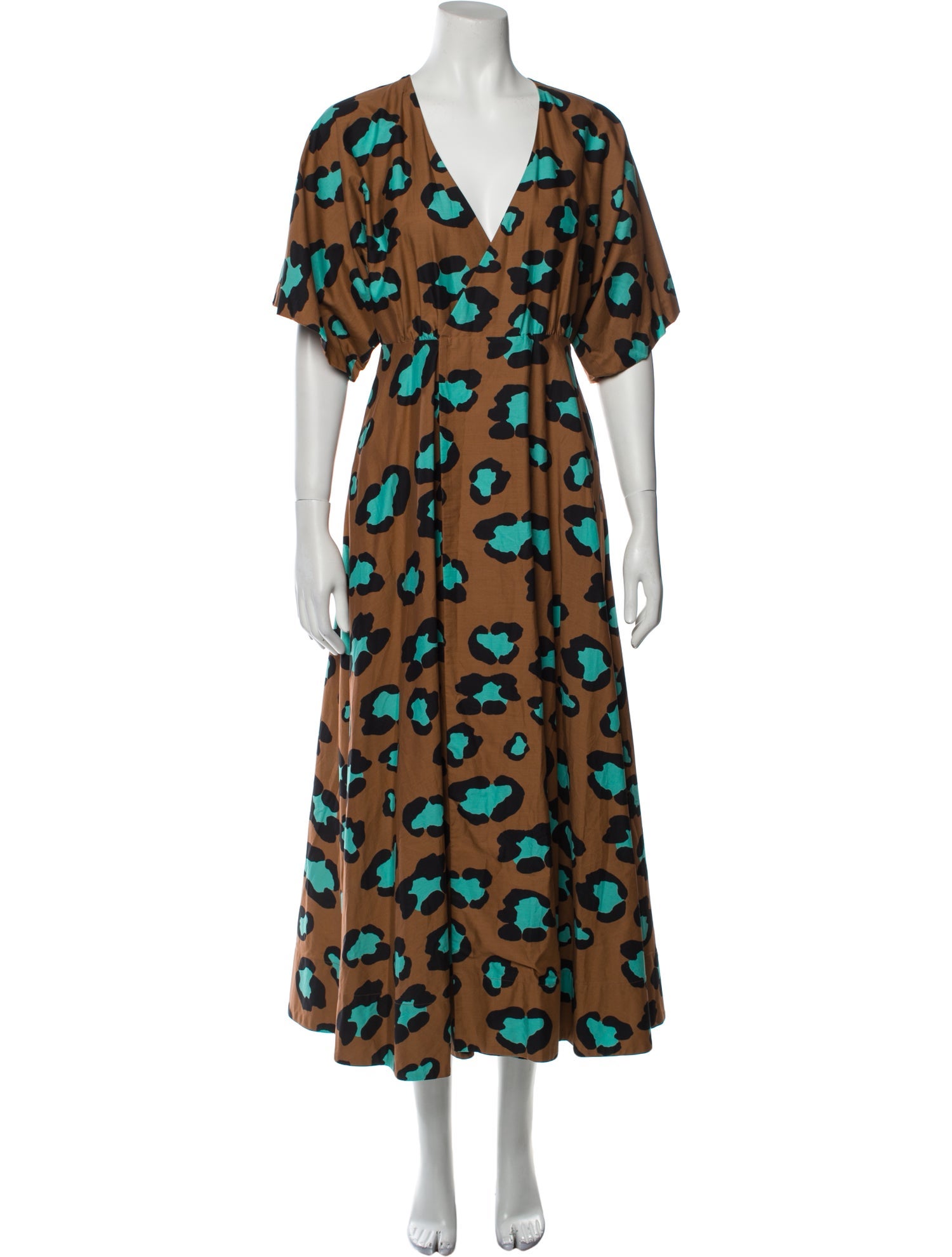 Paul & Joe Animal Print Long Dress w/ Tags