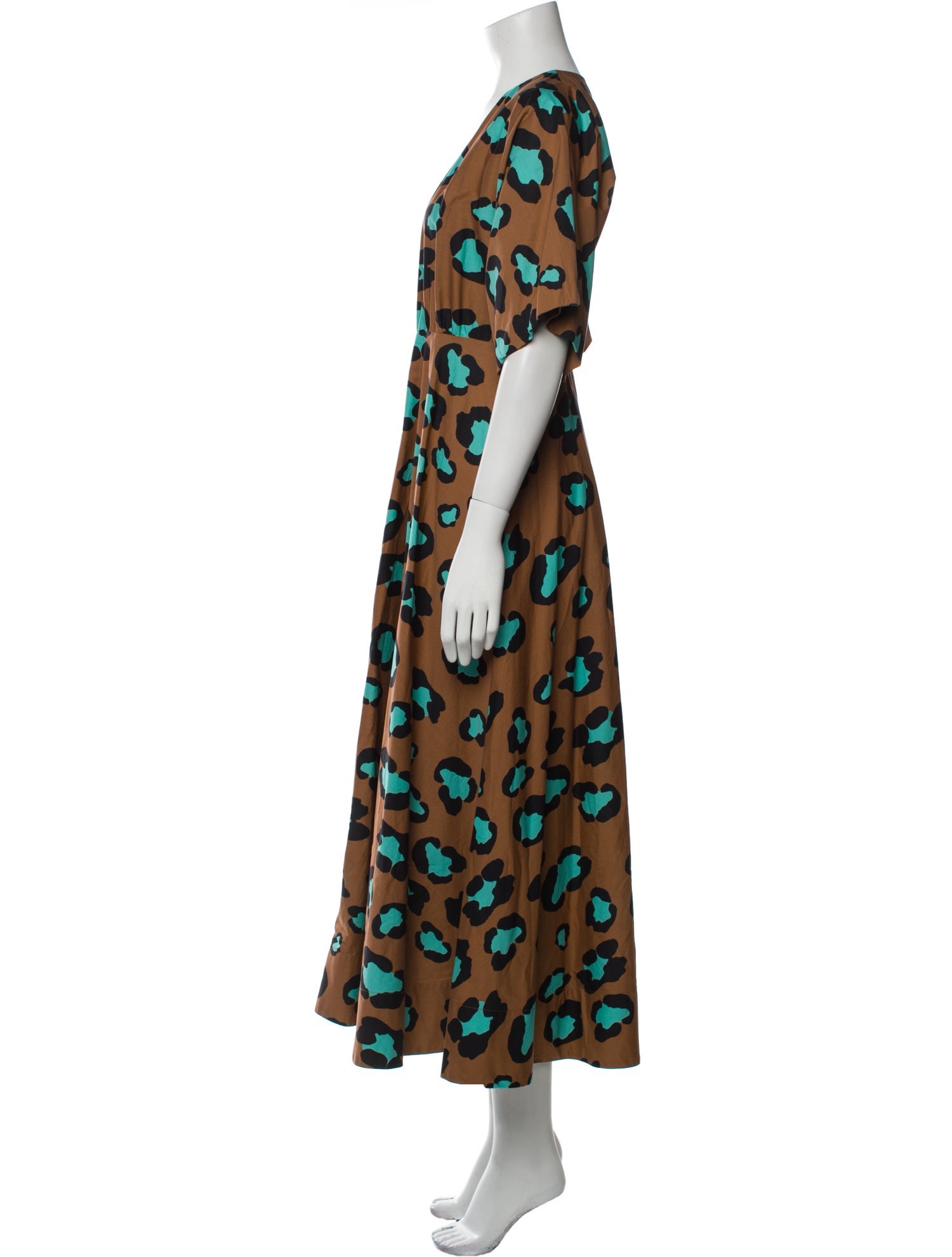 Paul & Joe Animal Print Long Dress w/ Tags