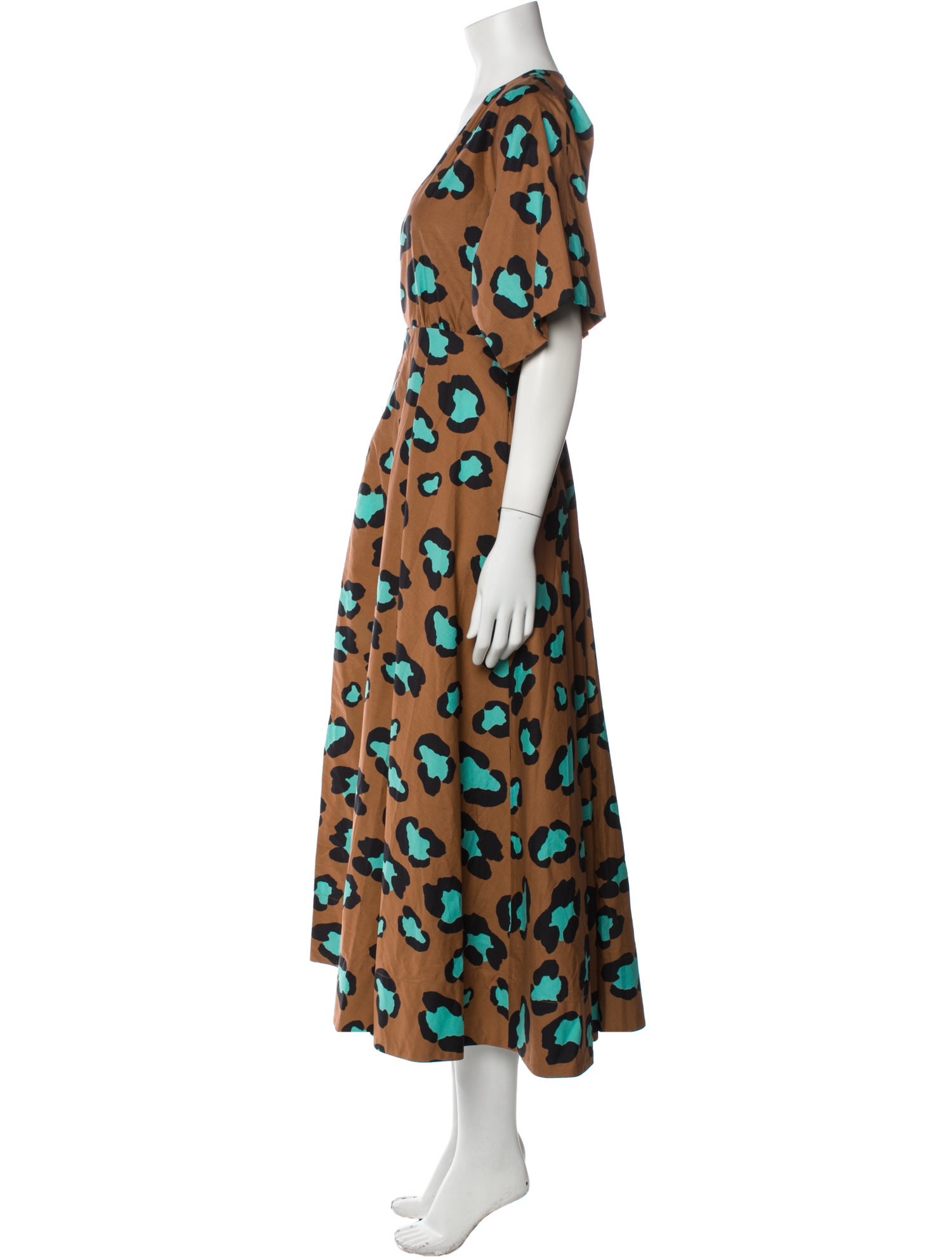 Paul & Joe Animal Print Long Dress w/ Tags