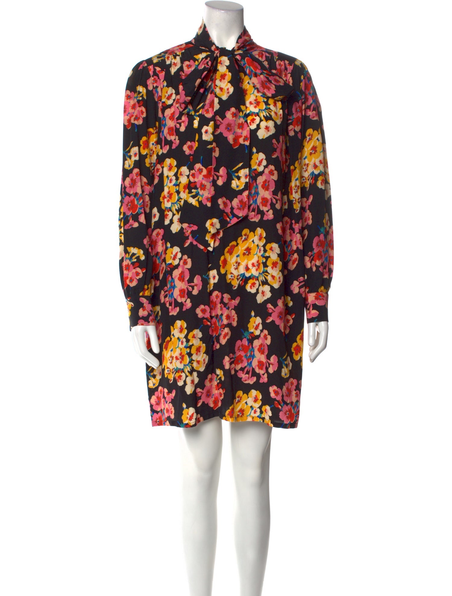 Paul & Joe Floral Print Mini Dress