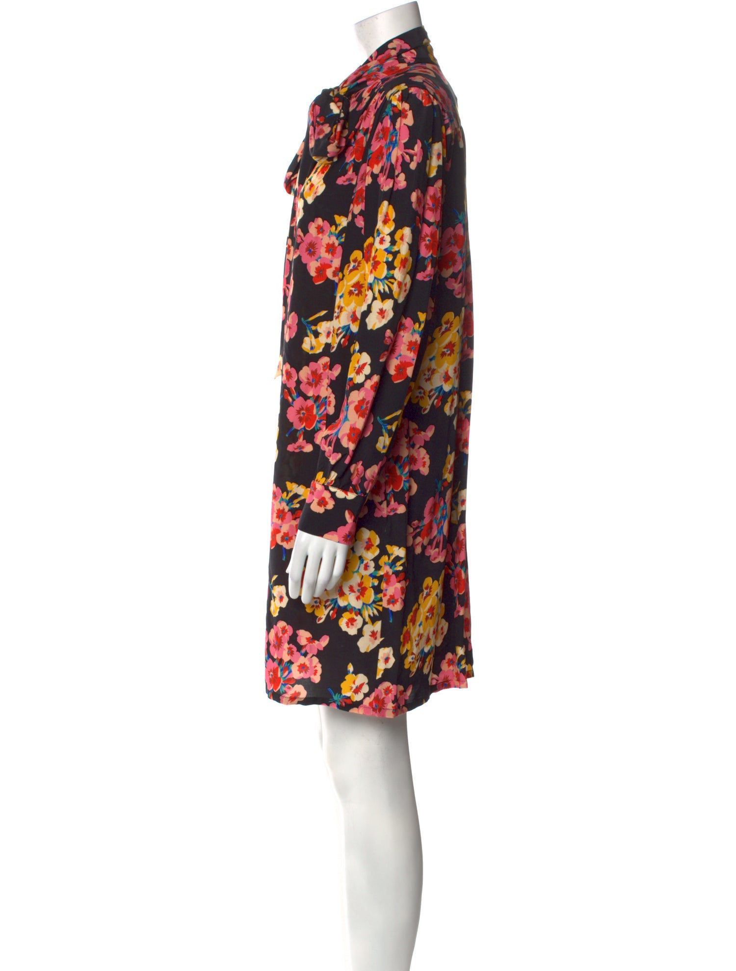 Paul & Joe Floral Print Mini Dress